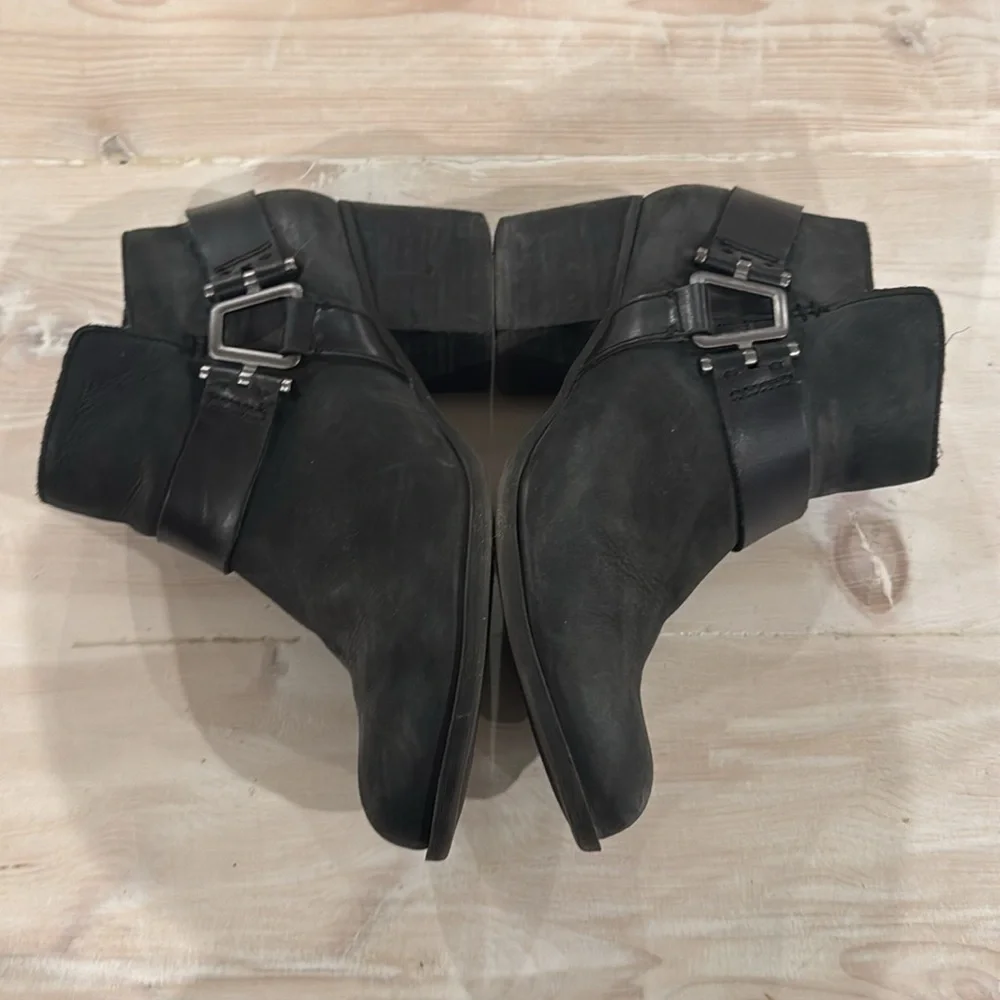 Aldo black buckle booties - Picture 7 of 7